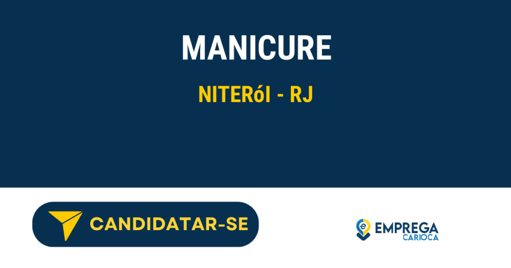 Vaga de Emprego MANICURE - Niterói - RJ